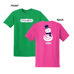 Cinnabon Snowman T-Shirt Thumbnail